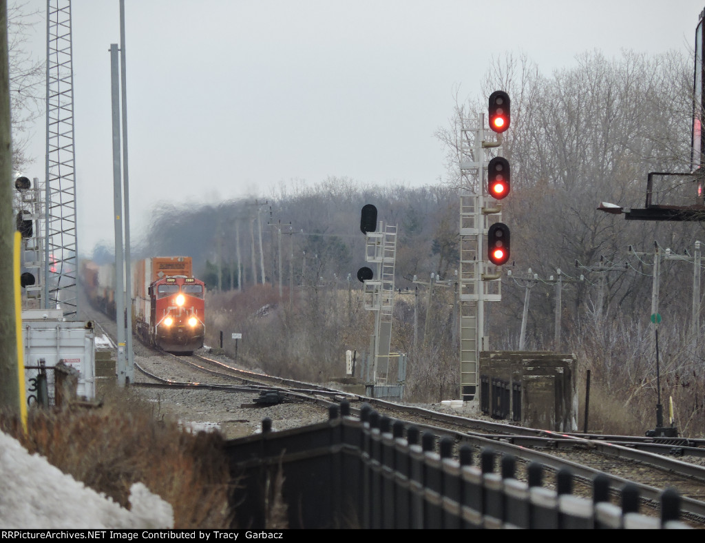 Q149 approaching Imlay City